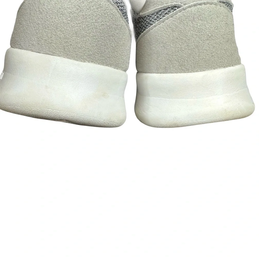 Adidas Cloudfoam Grey Athletic Lightweight Sneakers Women's Size 7 QT Racer EUC - Picture 8 of 16